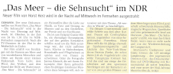 Das Meer und die Sehrnsucht